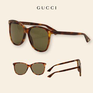*LIKE NEW Gucci Sunglasses Tortise (GG0024S) SAME DAY SHIPPING!